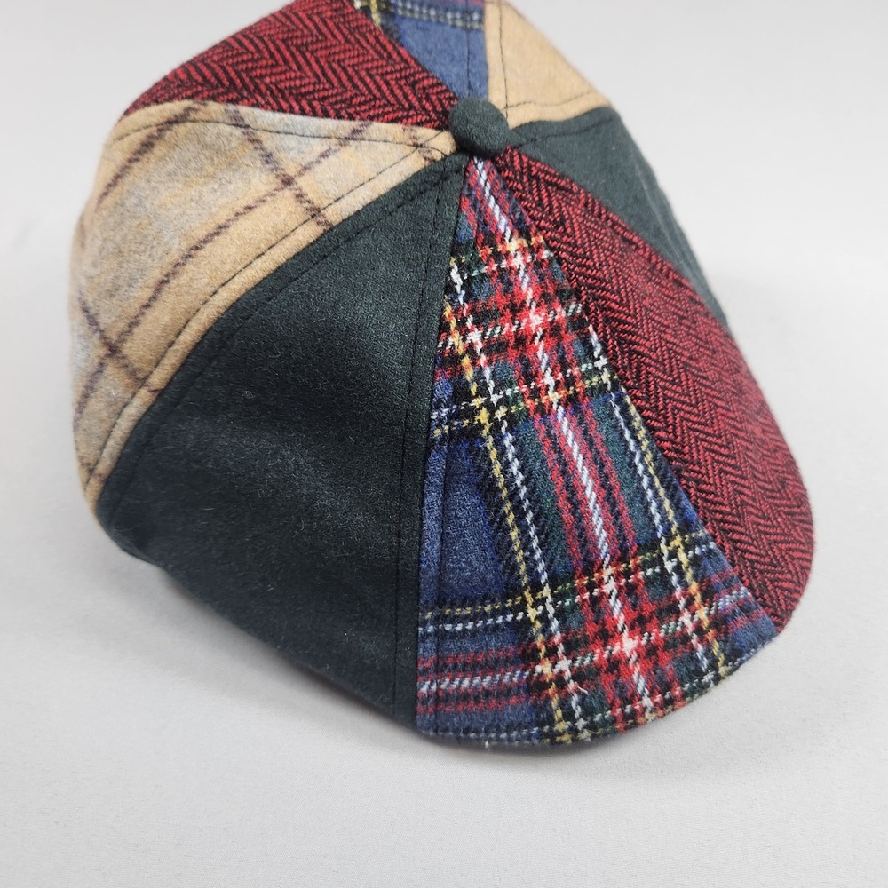 Boston Scally Christmas 'Nutcracker' 8-Panel Patchwork Cap - Small